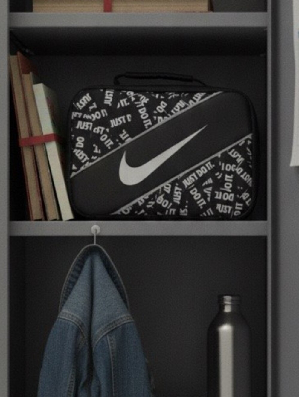 Nike Black and White Kids Accessory Bag